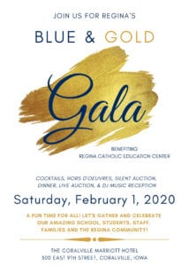 Regina Gala 2020 Invitation