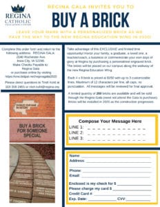 Buy A Brick Order Form