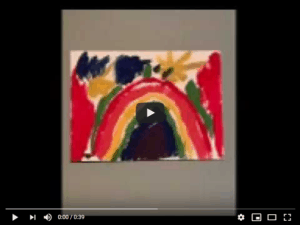 Rainbow kids art