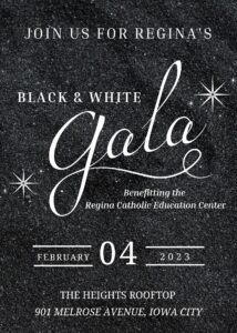 2023 Gala Invitation Cover